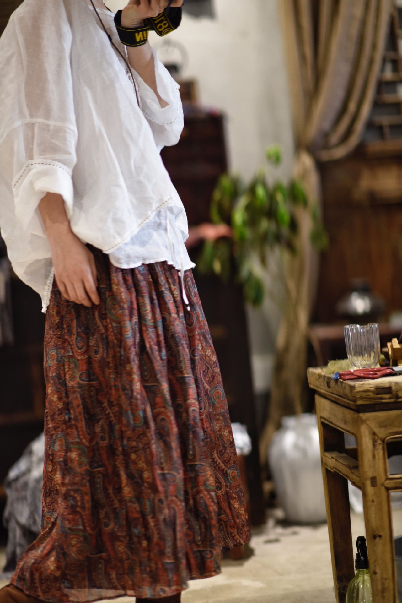 Cardigan élégant en rami