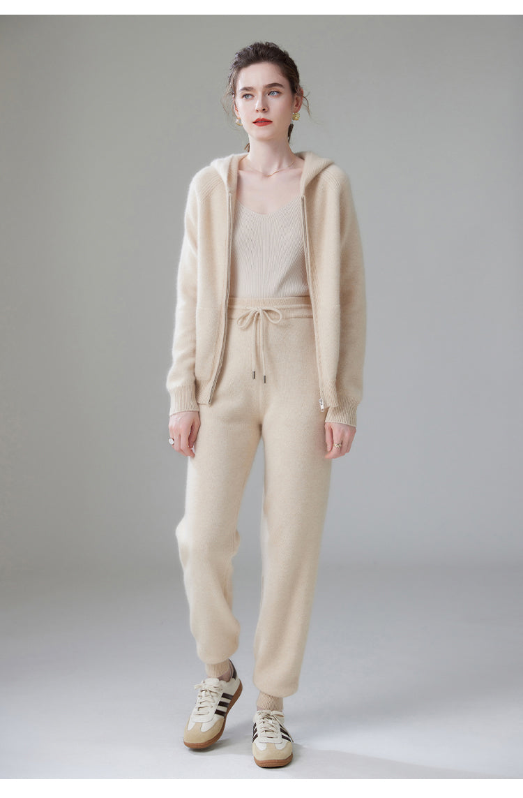 Ensemble confort luxe en cachemire