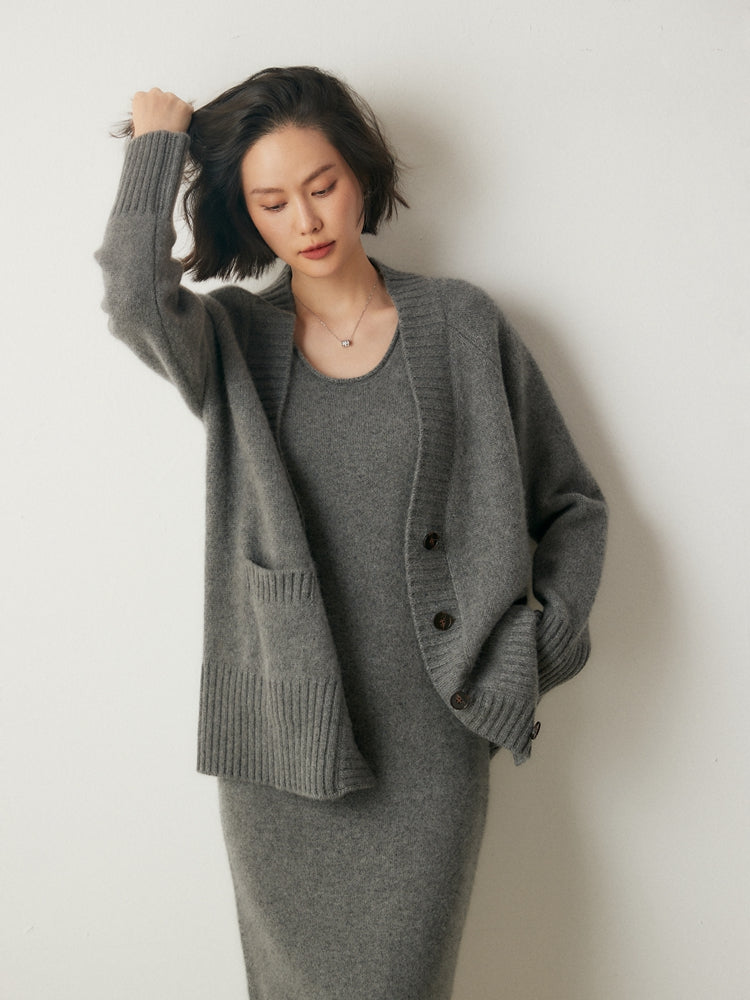 Cardigan en cachemire Eterna