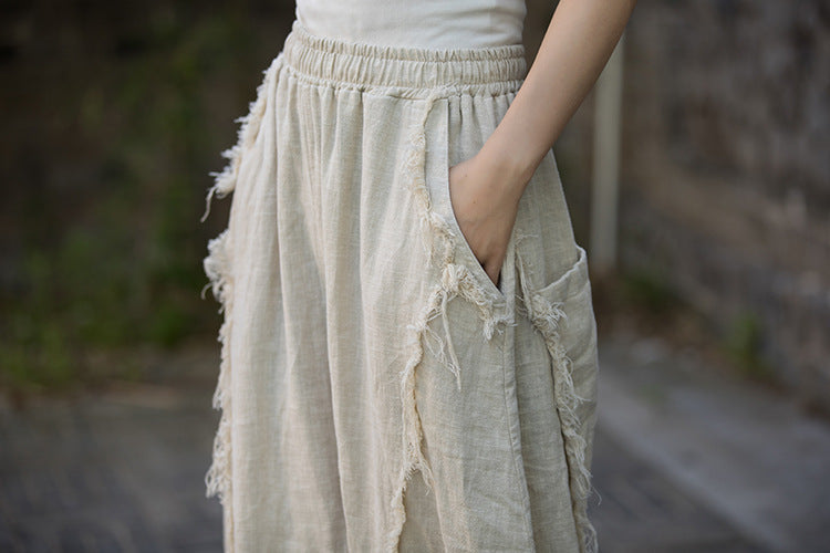 Pantalon patchwork bohème