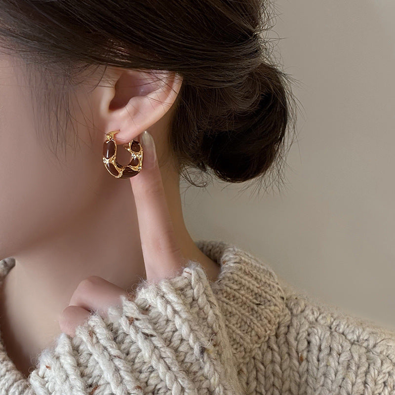 Juego de pendientes vintage Nature
