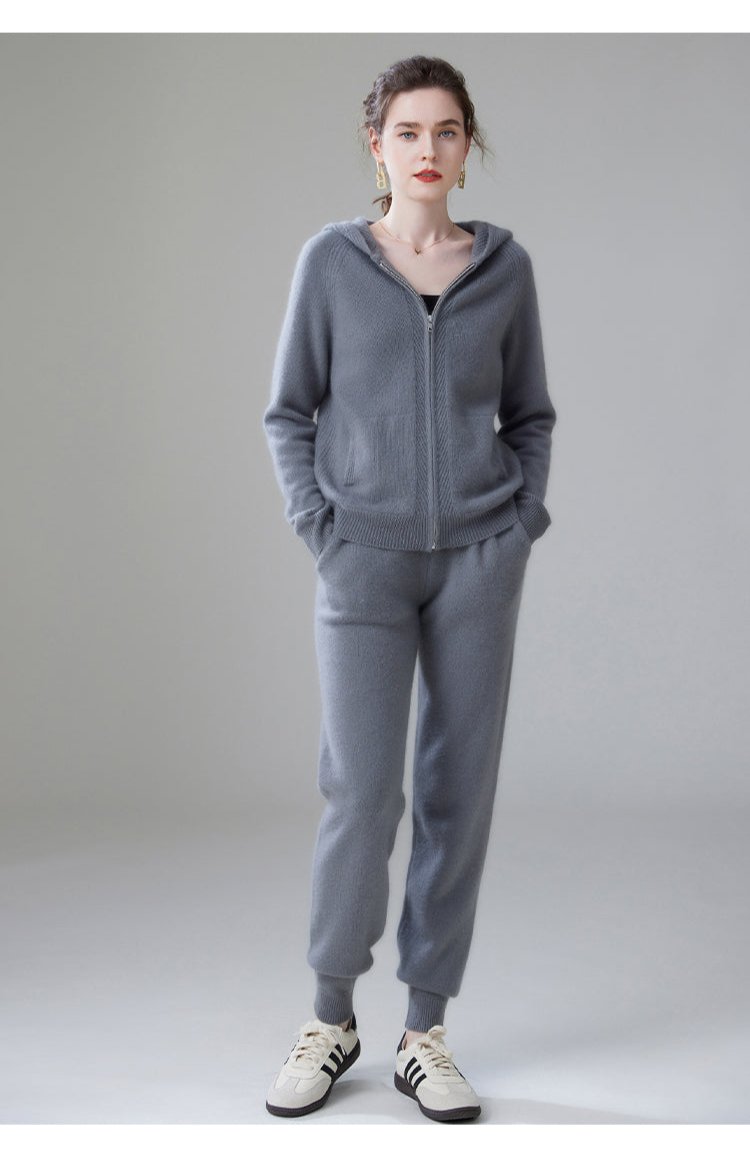 Ensemble confort luxe en cachemire