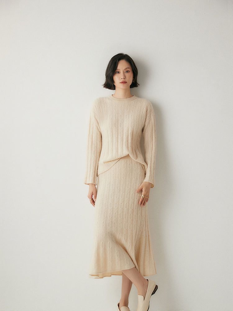 Ensemble en tricot Volan Luxe