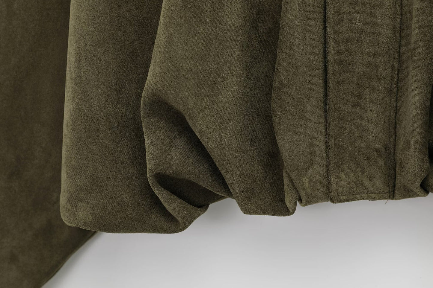 Suede Long Sleeve Lapel Jacket & High-Waist Shorts for Women | 2025 Vintage Streetwear Style