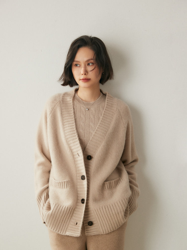 Cardigan en cachemire Eterna