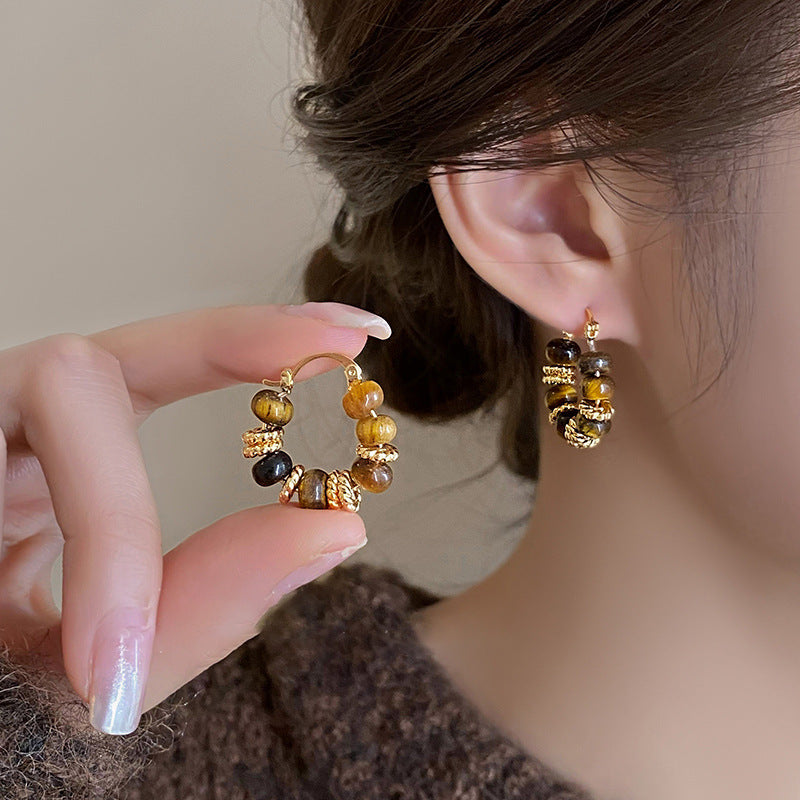 Juego de pendientes vintage Nature