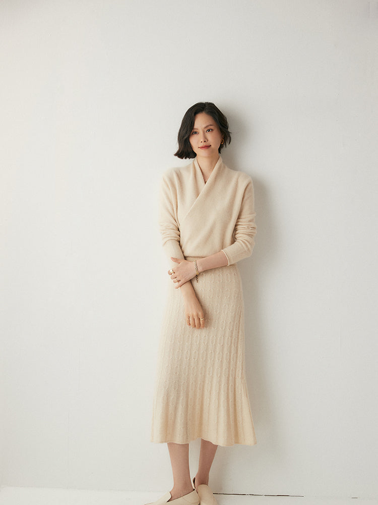 Ensemble en tricot Volan Luxe