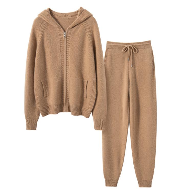 Ensemble confort luxe en cachemire