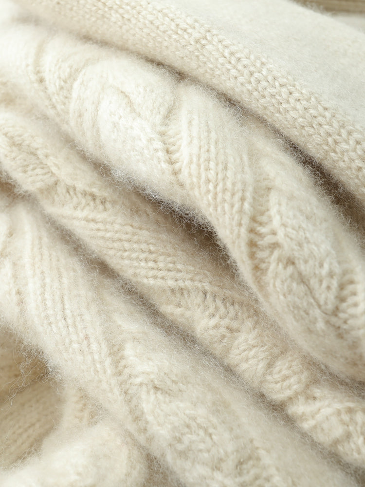 Cardigan Heritage en mélange de cachemire