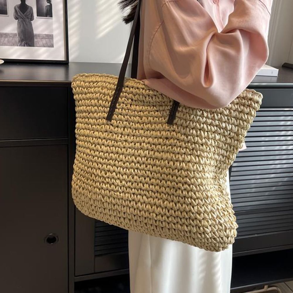 Sac fourre-tout tissé Marea