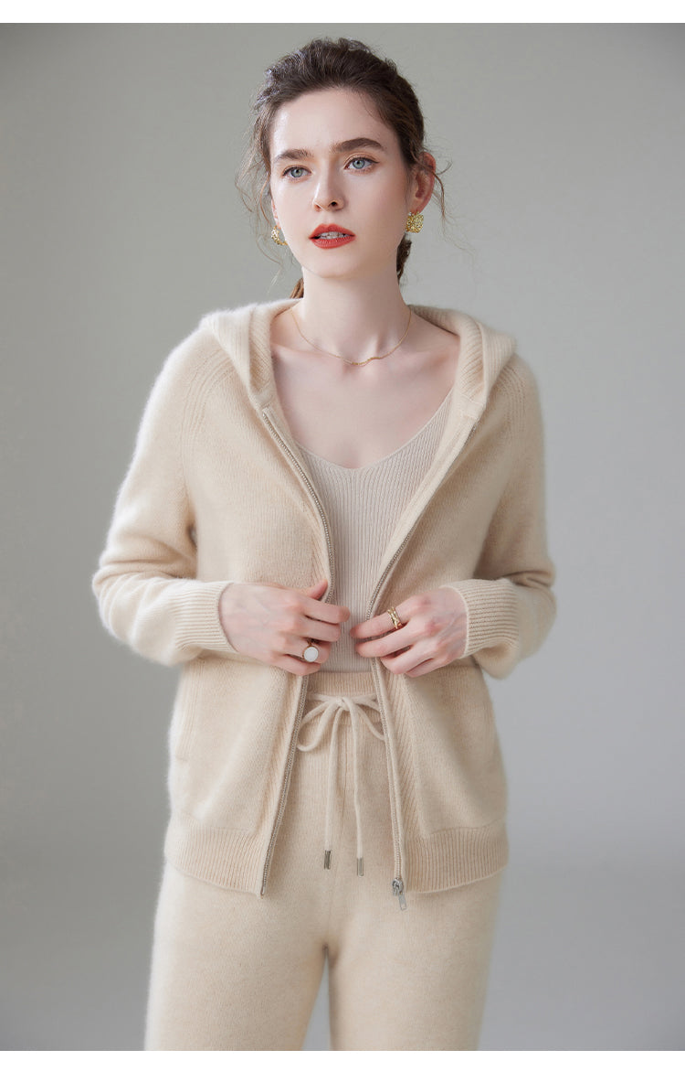 Ensemble confort luxe en cachemire