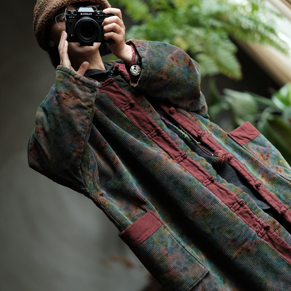 Fernwood Floral Corduroy Parka