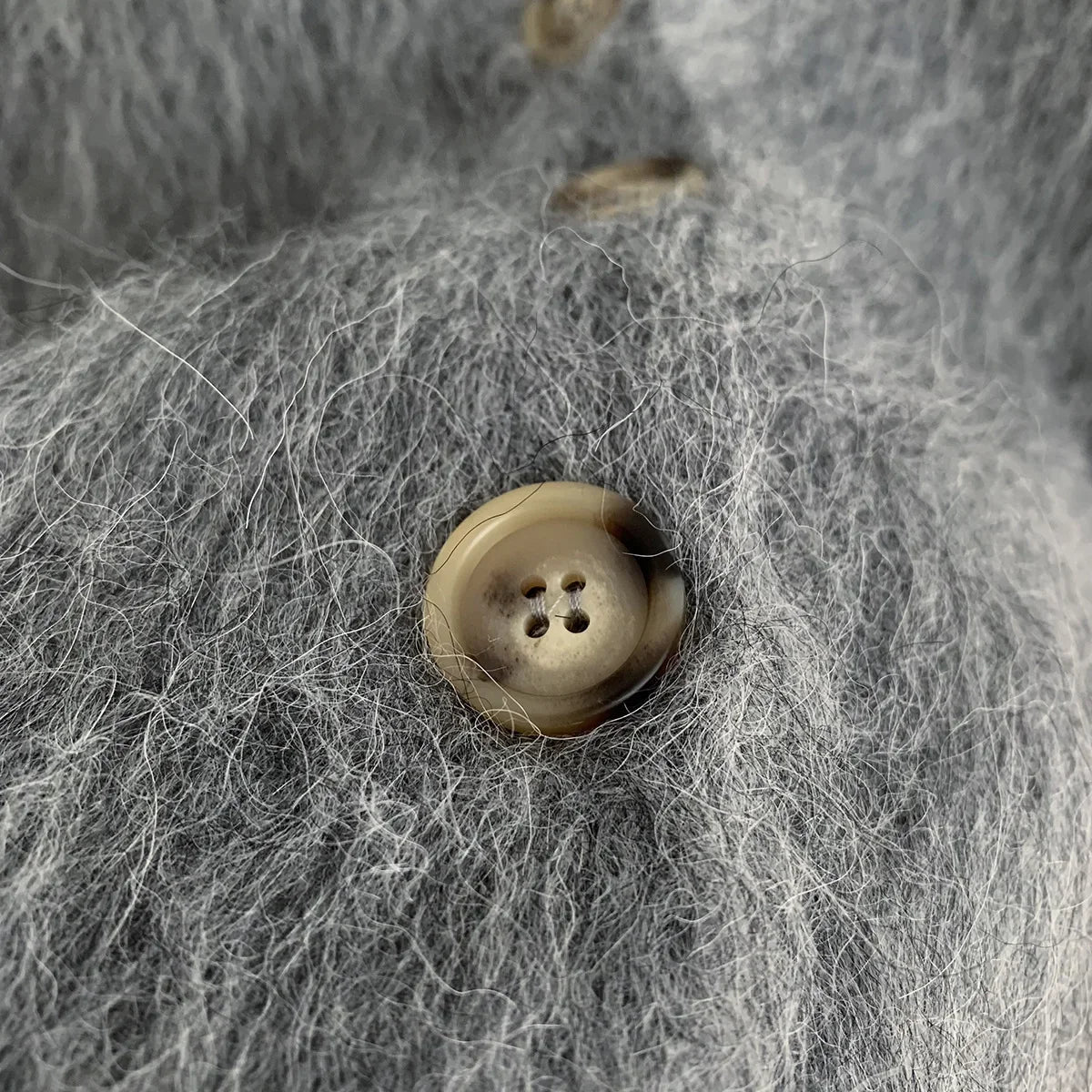 Cárdigan acogedor de alpaca