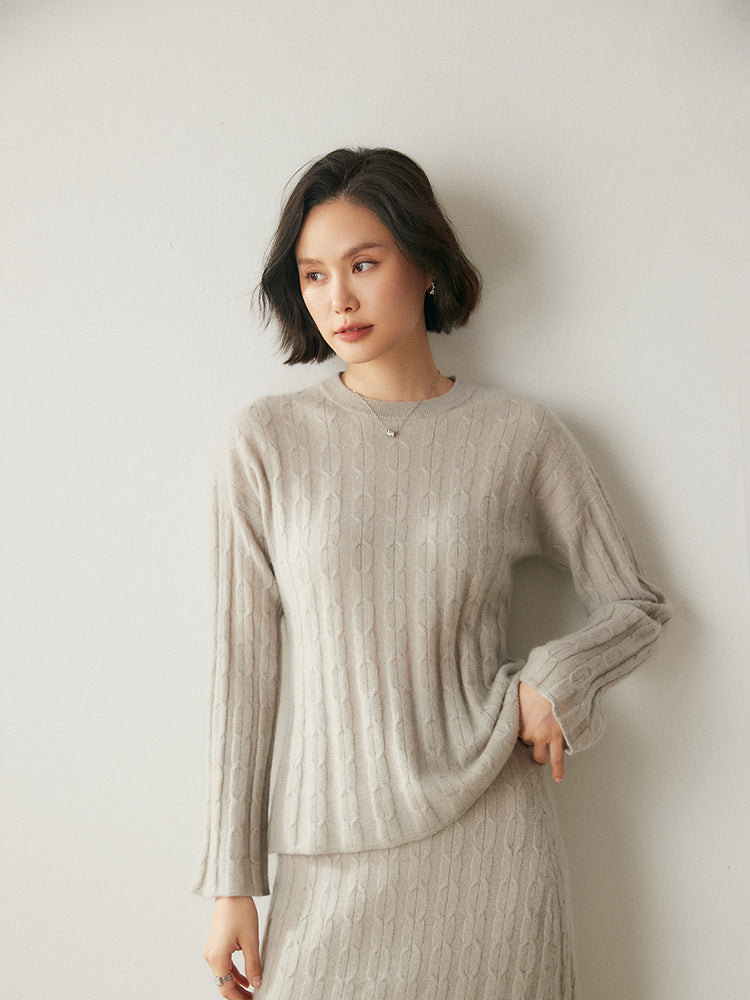 Ensemble en tricot Volan Luxe