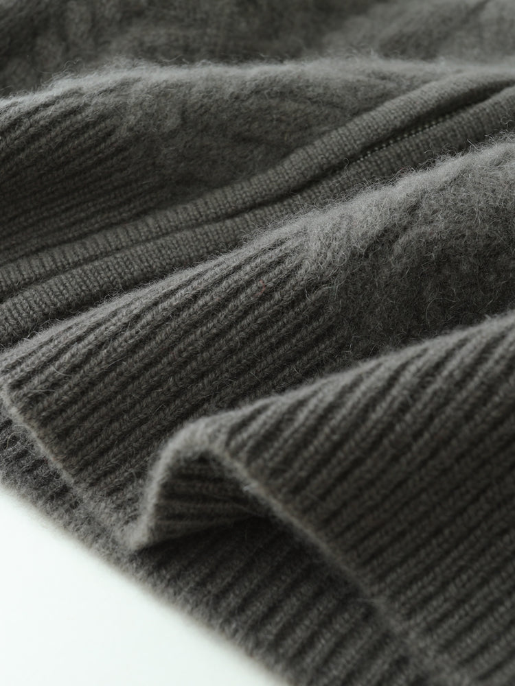 Cardigan Heritage en mélange de cachemire
