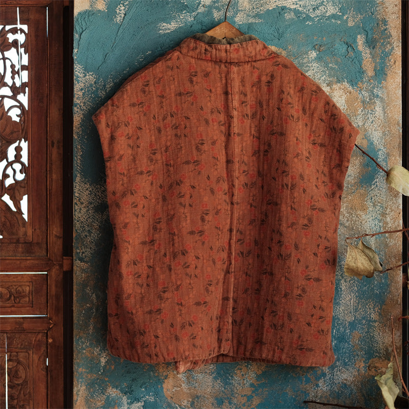 Gilet croisé vintage Daisy