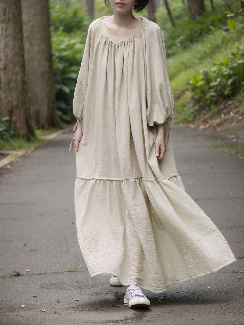 Robe en lin Boho Breeze