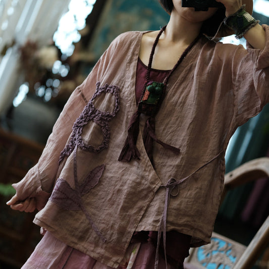 Vintage Floral Rami Blouse