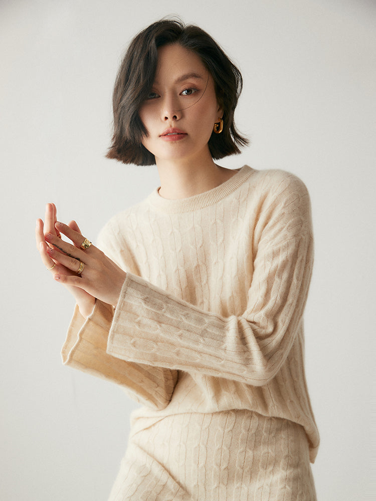 Ensemble en tricot Volan Luxe