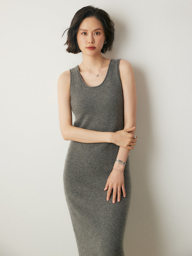 Robe en cachemire confortable et luxueuse