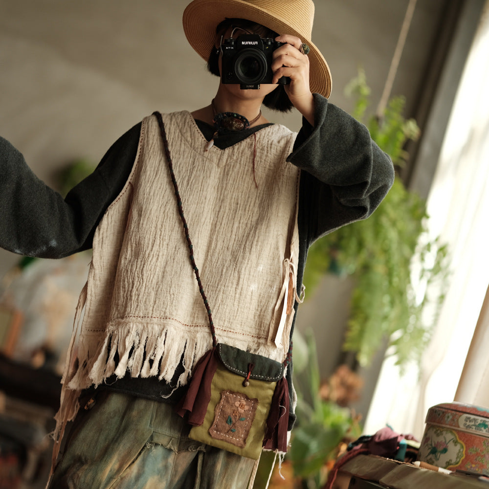 Chemisier en lin Boho Breeze