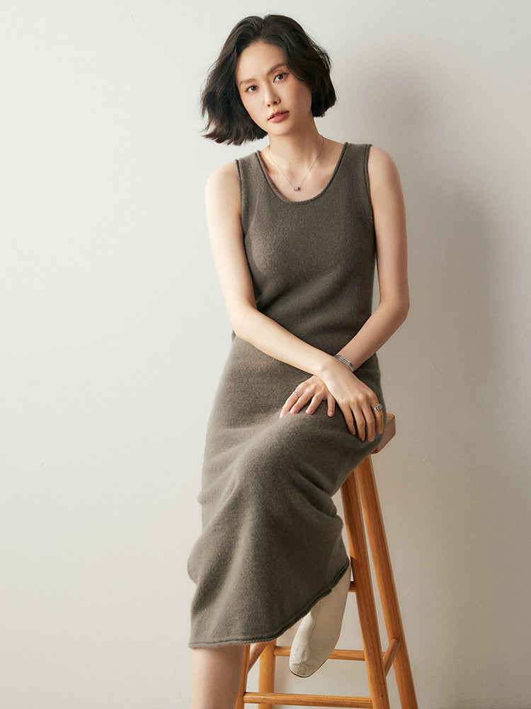 Robe en cachemire confortable et luxueuse