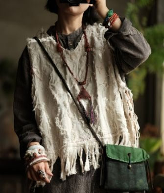 Chemisier en lin Boho Breeze