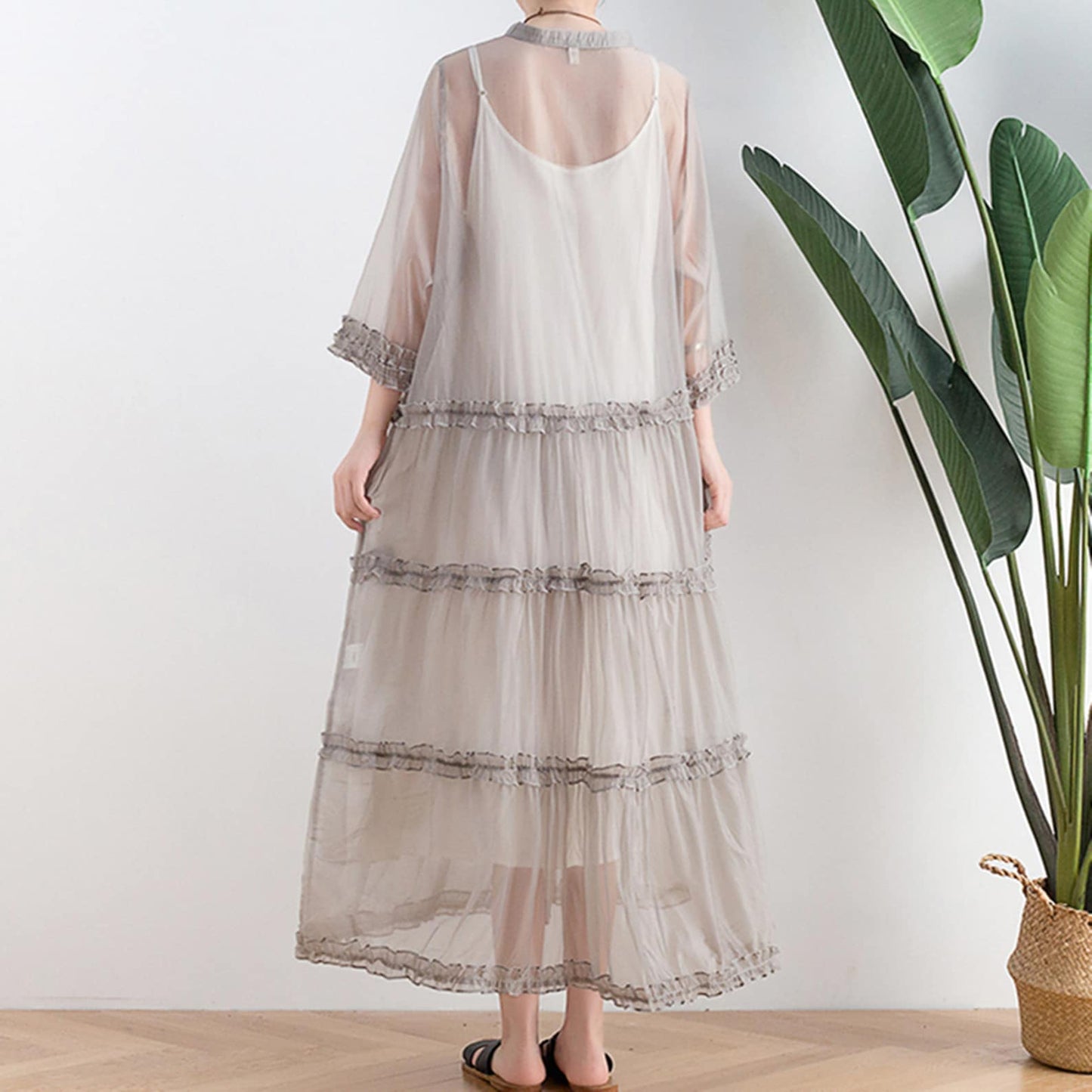 Robe en mousseline CloudLight