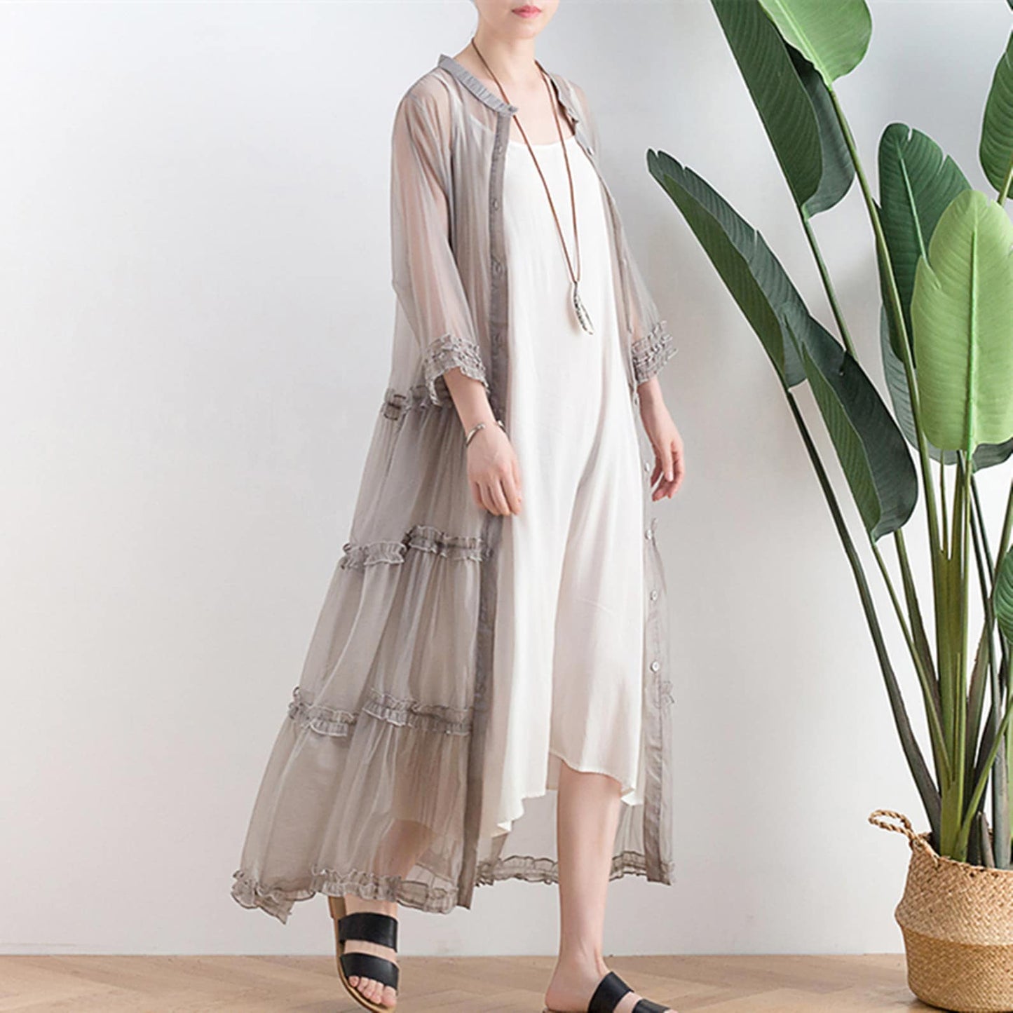 Robe en mousseline CloudLight