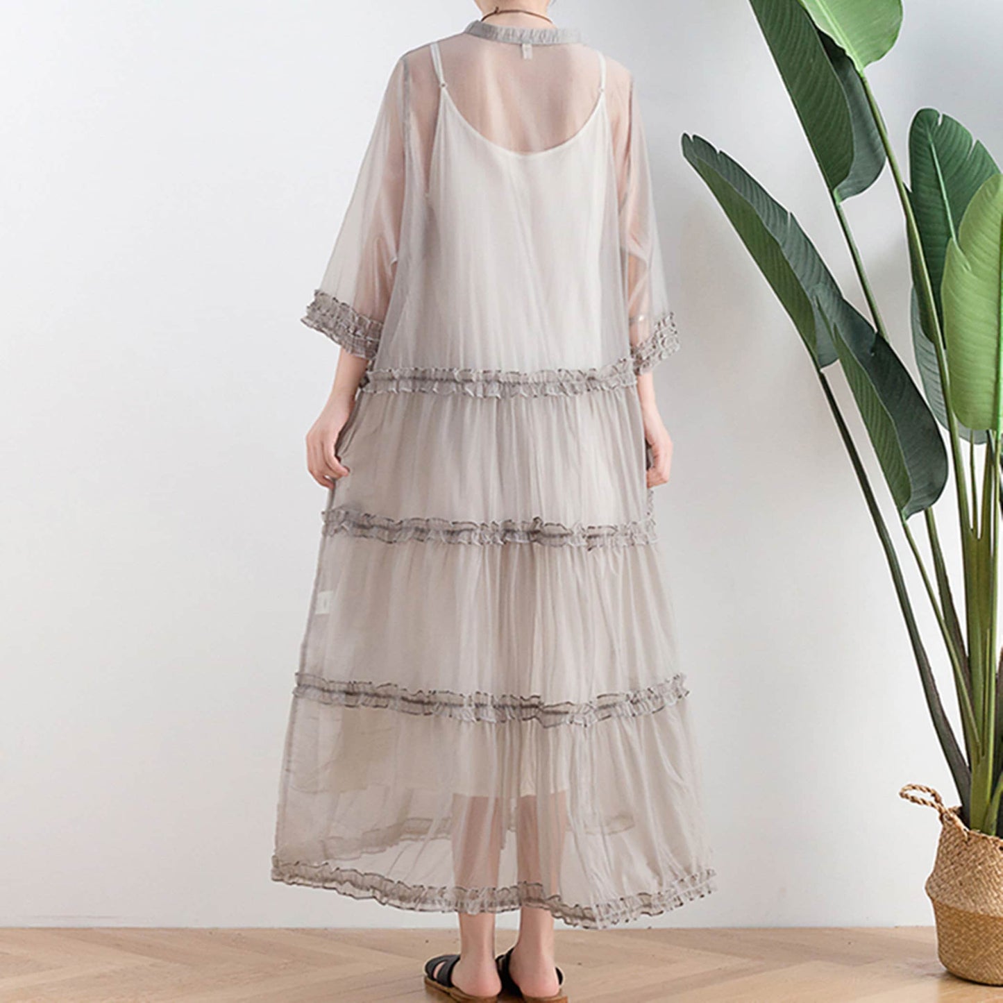 Robe en mousseline CloudLight