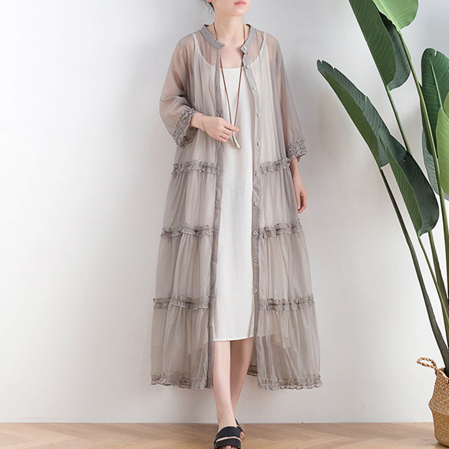 Robe en mousseline CloudLight