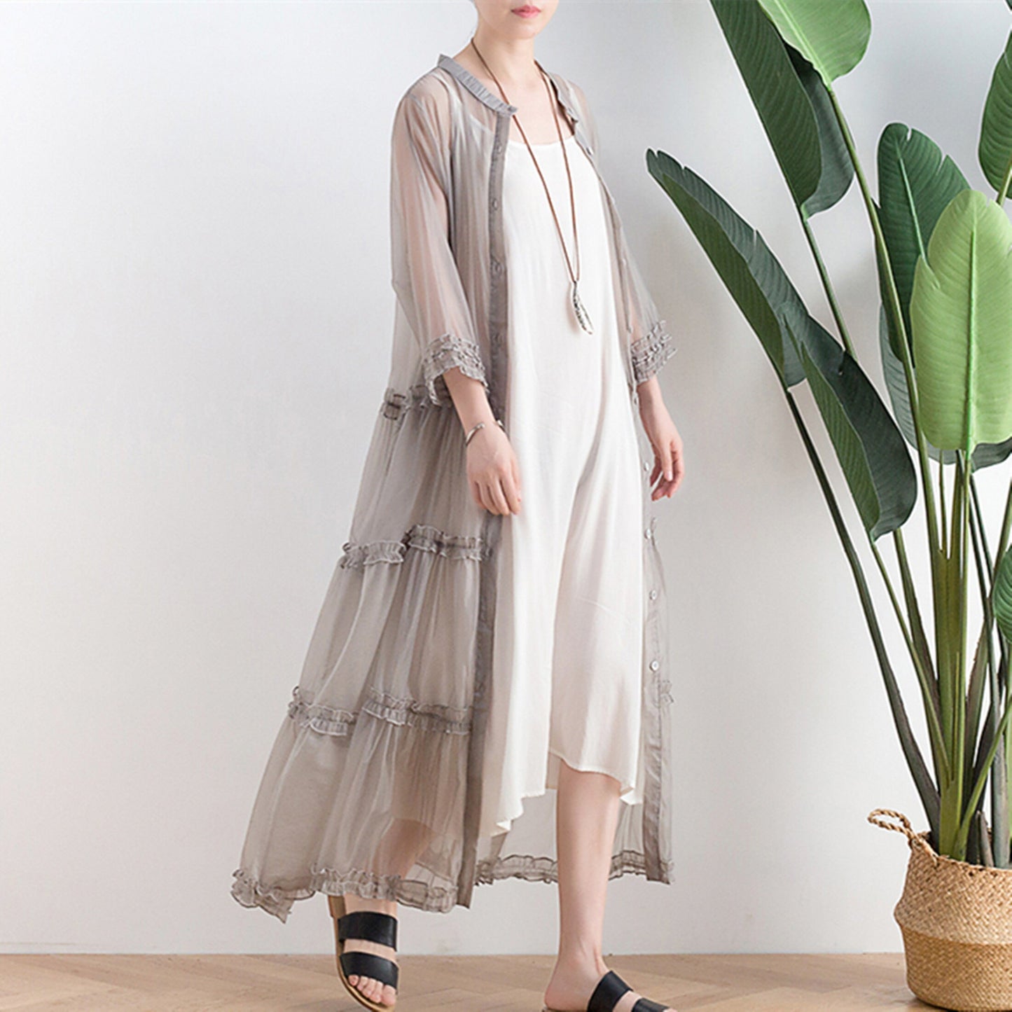 Robe en mousseline CloudLight