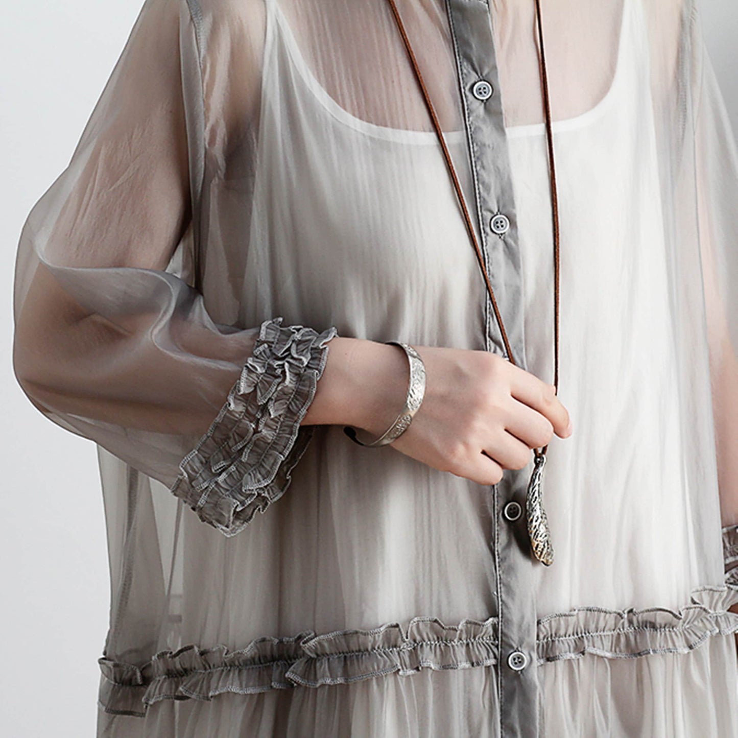Robe en mousseline CloudLight
