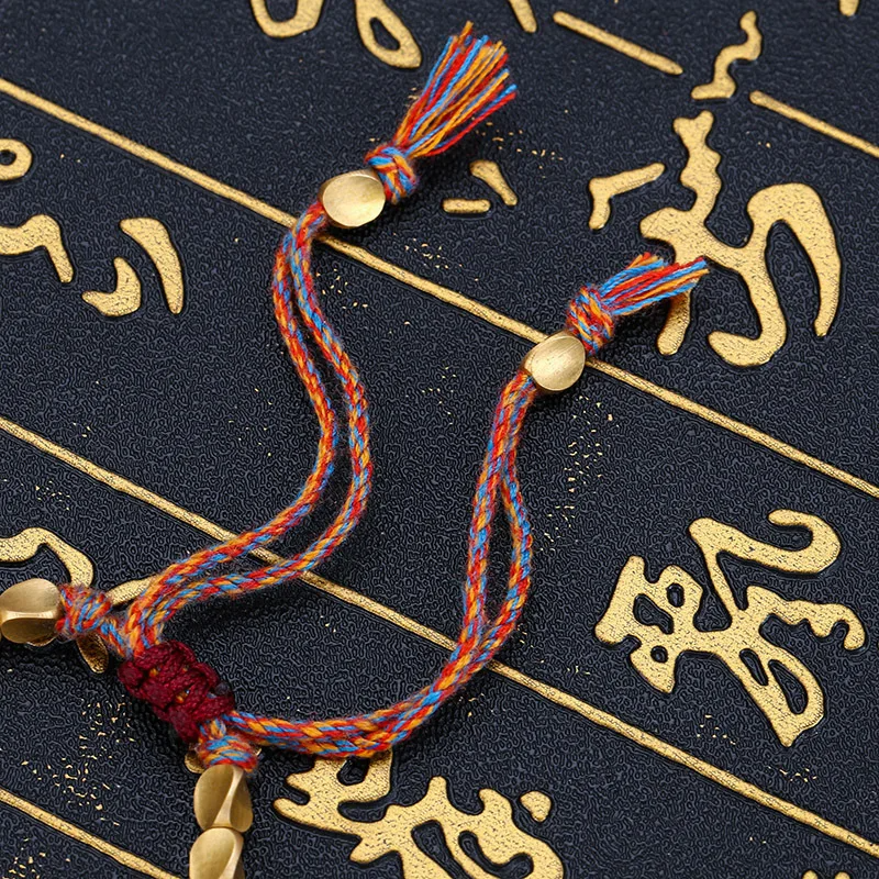Pulsera Tibetana de Cobre Trenzado – Amuleto Feng Shui