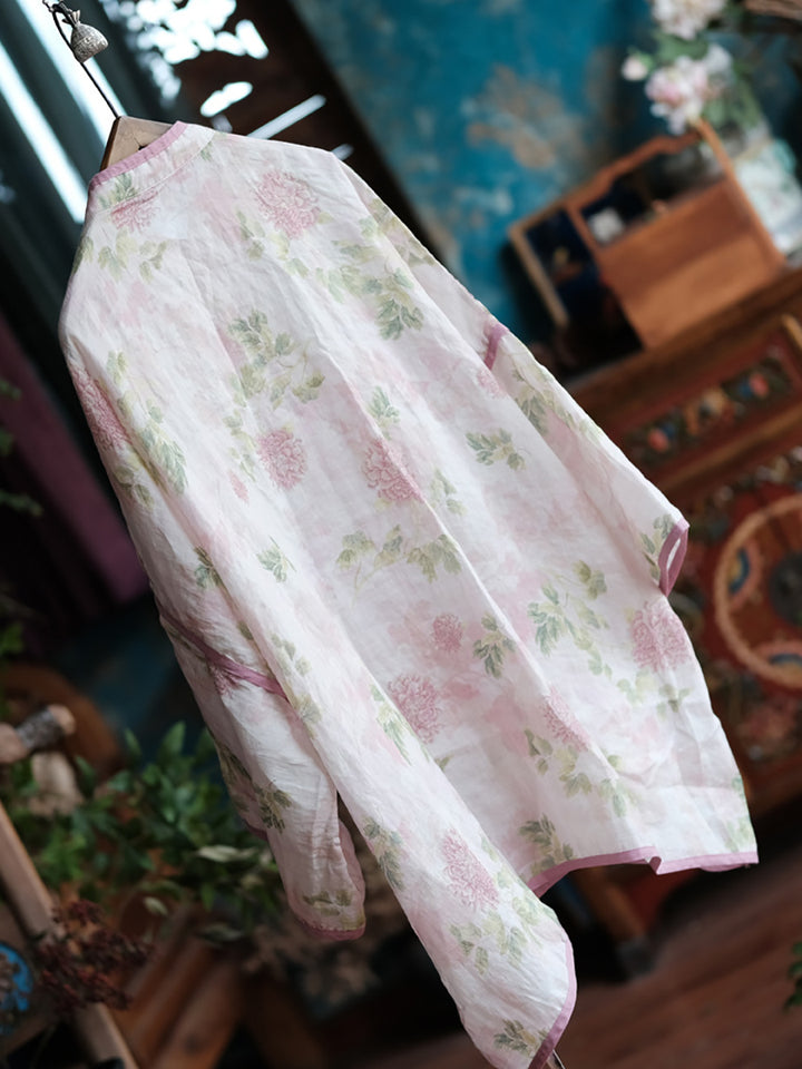 Vintage Floral Wind Jacket