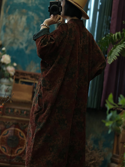Ember Peacock Corduroy Tunic Dress
