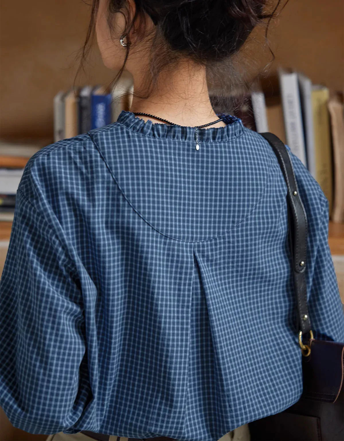 Camisa de Algodón y Lino para Mujer – Corte Relajado, Estilo Atemporal Primavera Verano