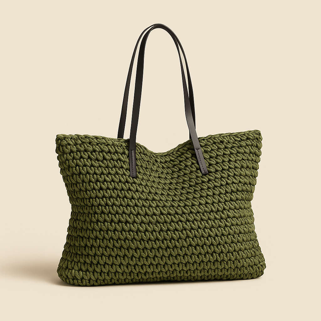Marea Woven Tote Bag