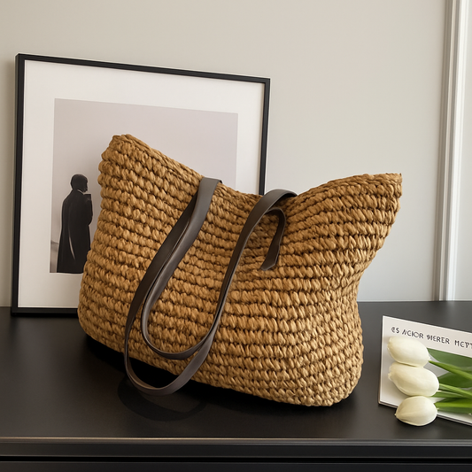 Marea Woven Tote Bag