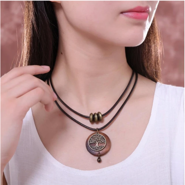 Tree of Life Necklace – From Roots to Sky