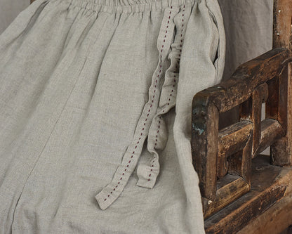 Bohemian Linen Loose Pants