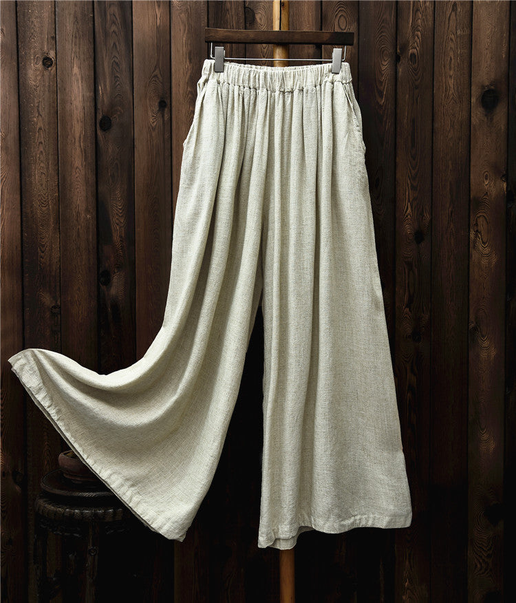 Breeze Wide Linen Pants