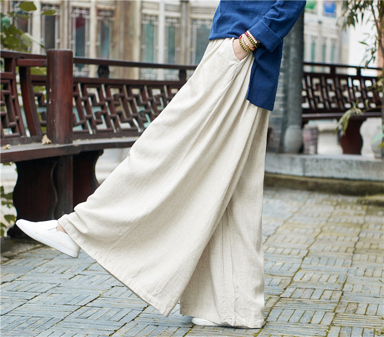 Breeze Wide Linen Pants