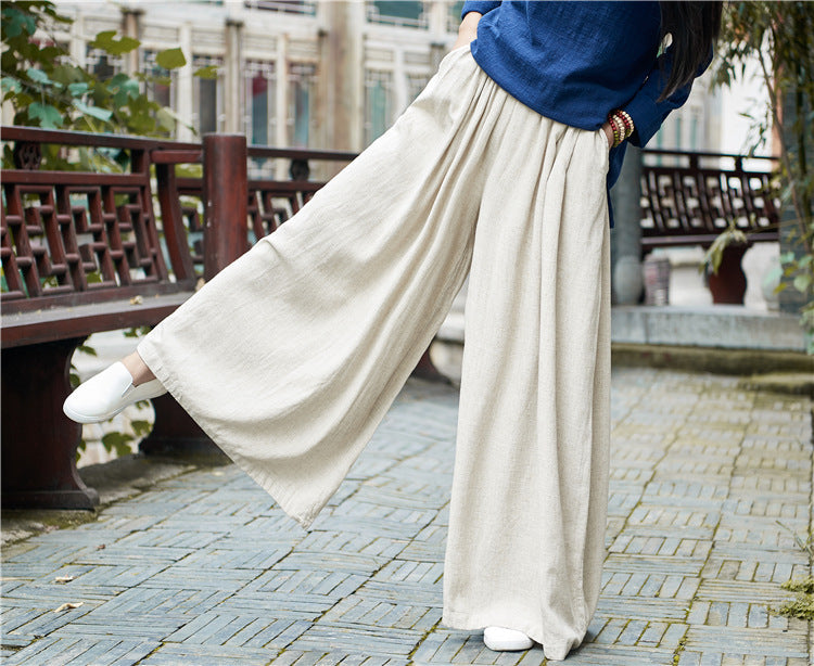Breeze Wide Linen Pants