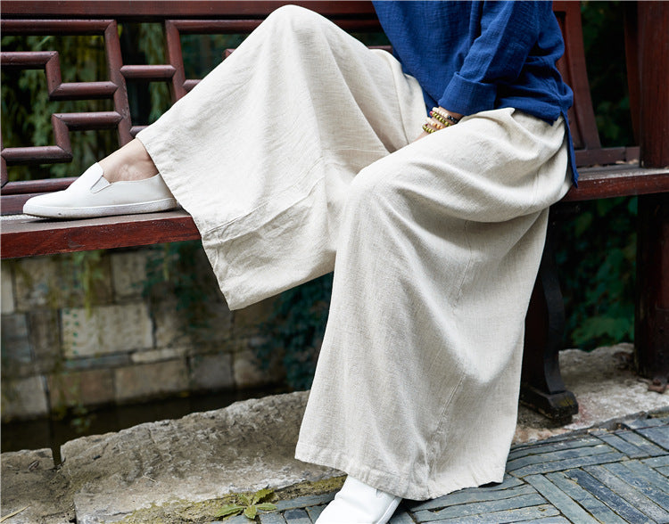 Breeze Wide Linen Pants