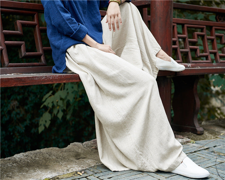 Breeze Wide Linen Pants