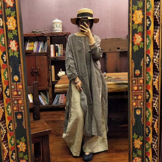Vintage Ekose Tunic - Dress