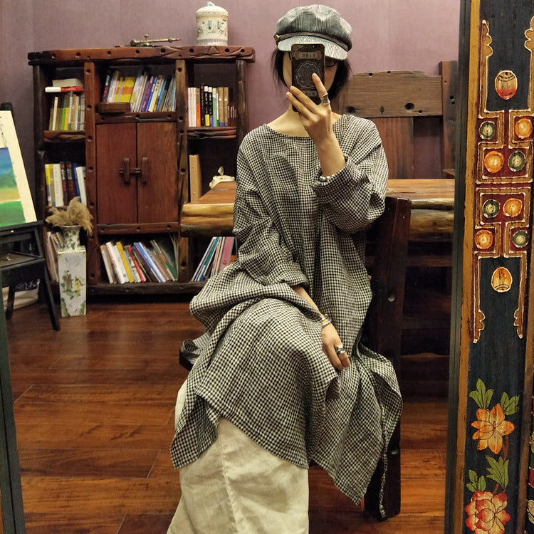 Vintage Ekose Tunic - Dress