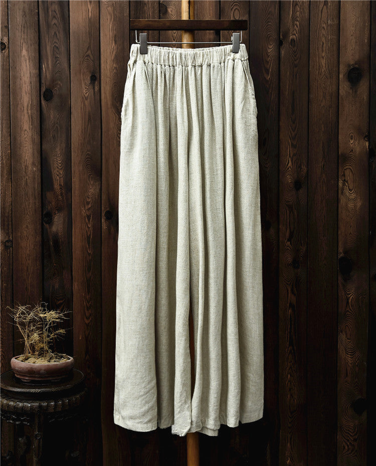 Breeze Wide Linen Pants