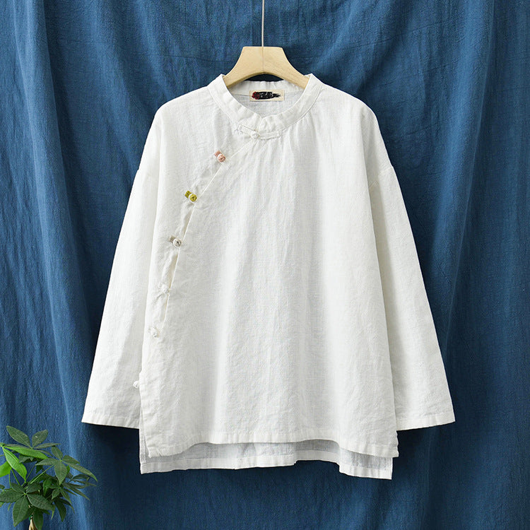 Lotus Linen Blouse